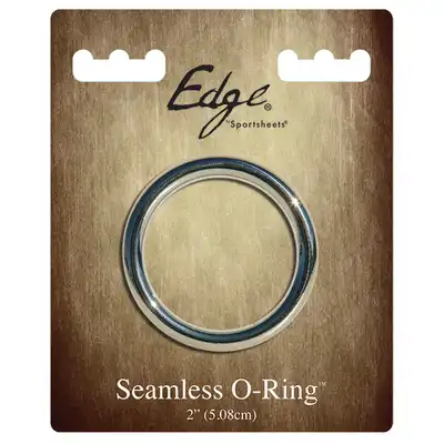 Sportsheets USA - Edge Seamless O-Ring. Metalowy ring, średnica 5,1 CM - Big