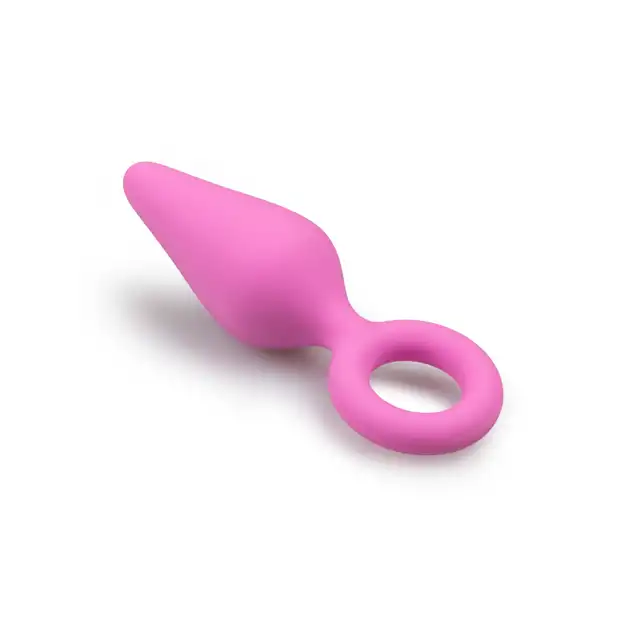 EasyToys - Pointy Plug Small. Nieduży koreczek analny. Prześliczny kształt i kobiecy różowy kolor. Bestseller!