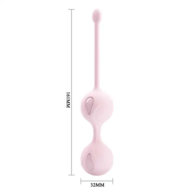 Pretty Love - Kegel Balls Rose Tighten Up II. Silikonowe kulki gejszy