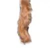 EasyToys - Fox Tail Plug No. 8 - Silver Korek analny lisia kita. Ogon 37cm.
