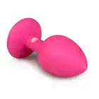 Easytoys - Diamond Plug Small - Pink. Mały korek analny różówy z diementem. Rozmiar S