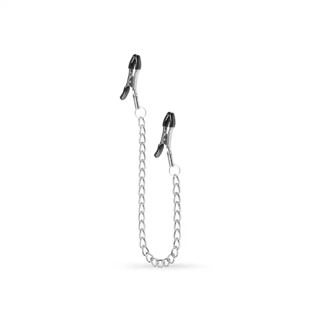 EasyToys - Nipple Clamps with connecting chain. 32 cm