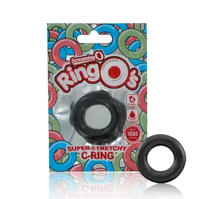 The Screaming O - The ringo Black. Twarda wygodna erekcja.