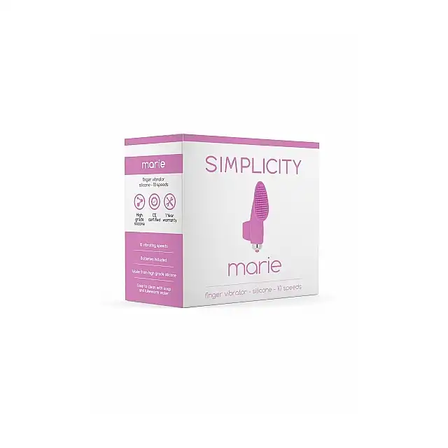 Marie - Finger Vibrator -10 Speed Pink