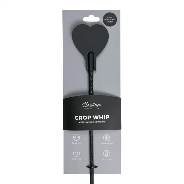 Easy Toys - Crop Whip. Packa w kształcie serca.