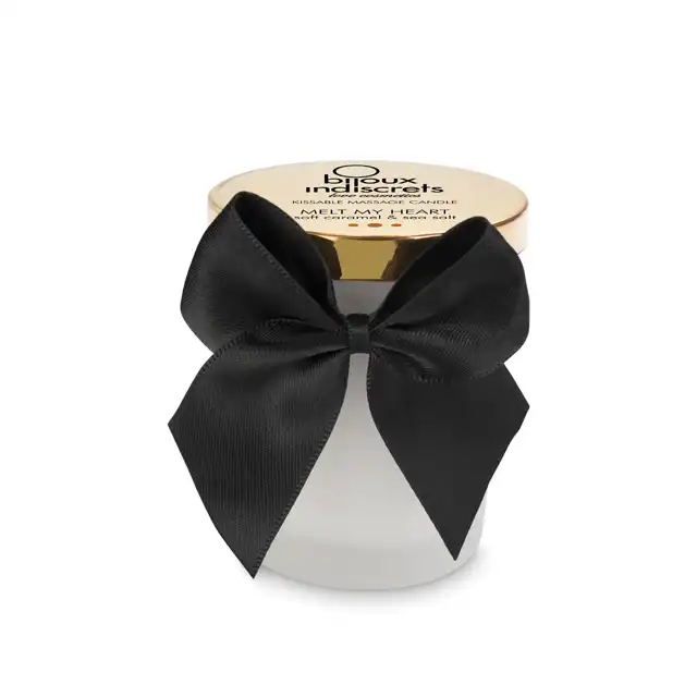 Bijoux Indiscrets - Massage Candle Soft Caramel 70 ml. Aromatyczna świeca do masażu o zapachu słodkiego karmelu i wanilii 