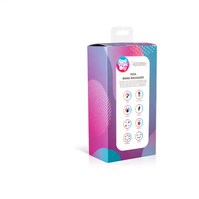 Good Vibes Only - Aida Massage Wand. Silikonowa kompaktowa różdżka!