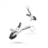 Easy Toys - Metal Nipple Clamps With Ring - Klipsy na sutki z kółkiem do łańcuszka.