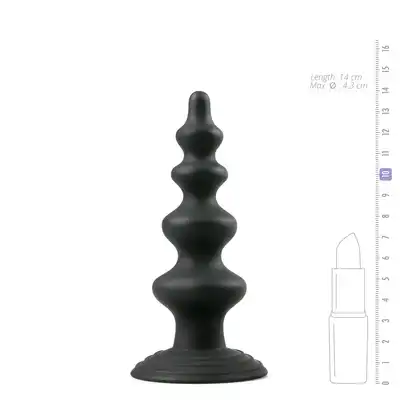 Easy Toys - Beaded Cone. Profilowany Butt Plug