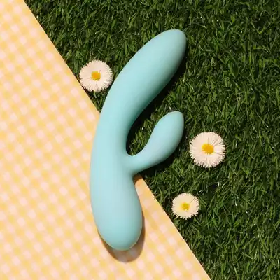 FeelzToys - Lea Rabbit Vibrator Ocean Blue. Delikatny silikon i zmysłowe wibracje!