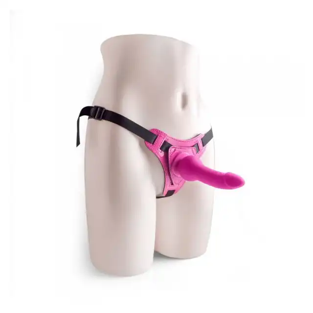 Toyz4Lovers - Strap-On Pink. Różowy strap-on.