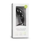 Easy Toys - Anal Invader Curved Plug Ring. Stymulator prostaty z ringiem na penisa. 