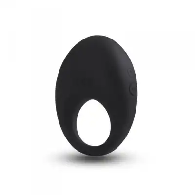 Toyz4Lovers - Cock Ring Black USB. Czarny wibrujący ring na penisa na USB.