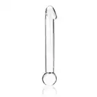 Glas- Realistyczne szklane dildo 17 cm 