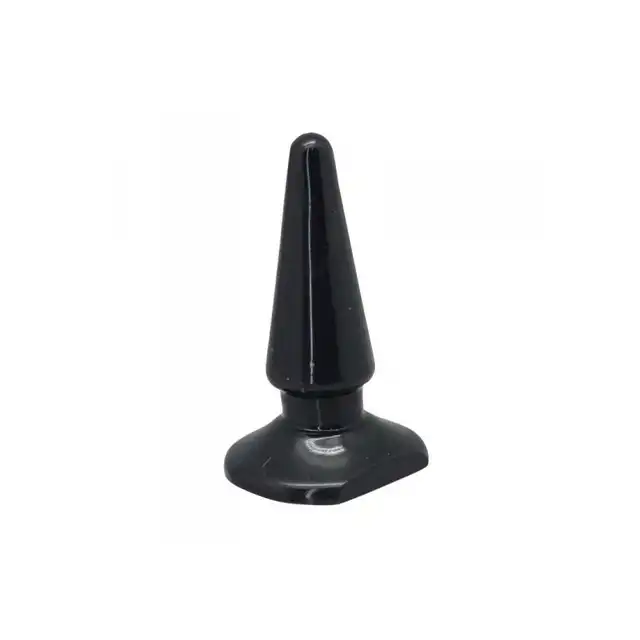 Jelly Probe Plug Soft and Comfortable. Korek Analny Czarny. 