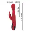 You2Toys - Rechargeable Silicone Rabbit. Wielofunkcyjny podgrzewany wibrator!