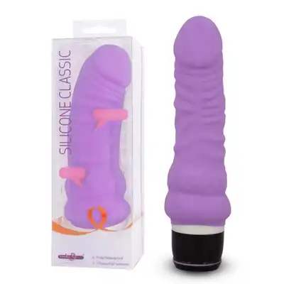 Seven Creations - Mini Silicone Classic Purple. Mały wibrator i intensywne doznania. 