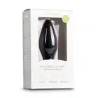 Easy Toys - Rocked Plug Medium Black. Silikonowa wtyczka analna. 