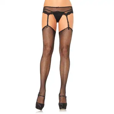 Leg Avenue - Fishnet Stockings. Zaczepne, siateczkowe pończochy!