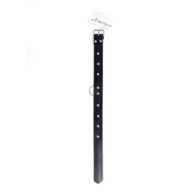 Fetish Boss Series - Collar With Studs. Czarna obroża z ćwiekami. 