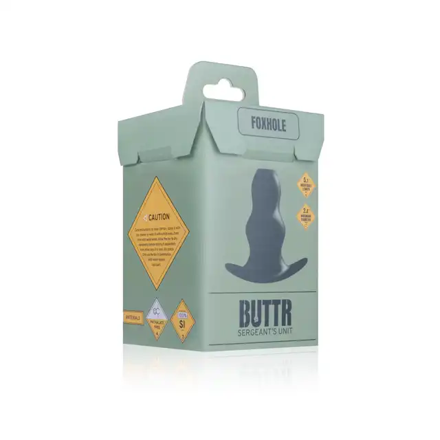 The Buttr - Foxhole. Analny plug pusty w środku!
