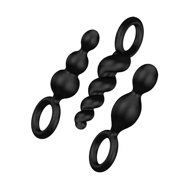 Satisfyer- zestaw trzech wtyczek analnych