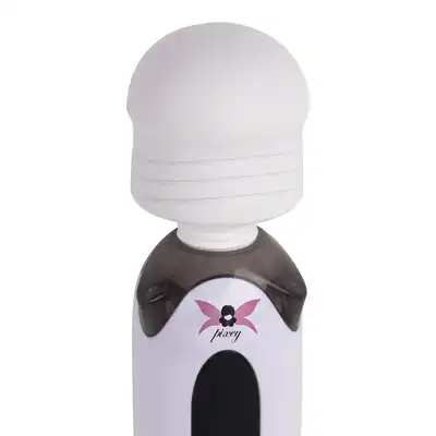 Pixey - Future White Massage Wand. Świecący, mocny masażer sieciowy!