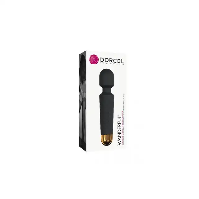 Dorcel - Wanderful Black. Magiczna różdżka. Bardzo silne wibracje!