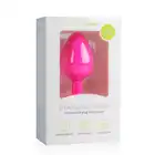 Easy Toys - Diamond Plug Pink. Różowa wtyczka analna z kryształkiem. 