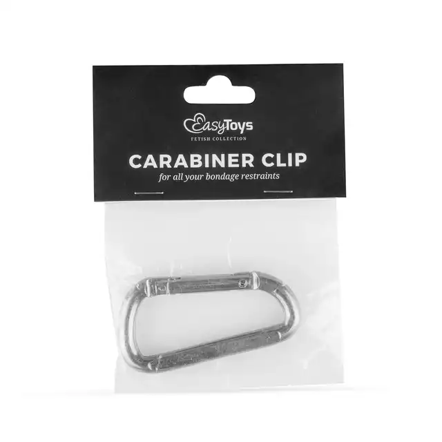 Easy Toys - Carabiner Clip. Metalowe zapięcie. 