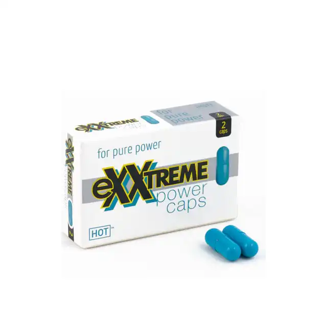 Hot - Exxtreme Power Caps. Tabletki wspomagające poprawę potencji. 