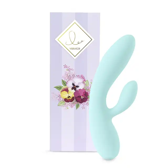 FeelzToys - Lea Rabbit Vibrator Ocean Blue. Delikatny silikon i zmysłowe wibracje!