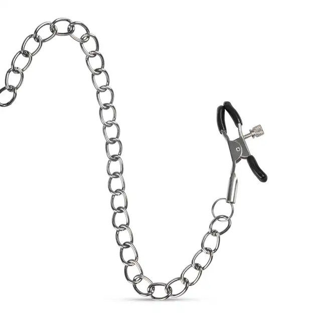 Easy Toys - Ball Gag &amp; Nipple Clamps. Knebel z otworkami i klamerkami na sutki. 
