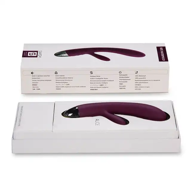 Svakom - Alice Rabbit Vibrator Violet. Niezwykły wibrator z podwójnymi silniczkami!