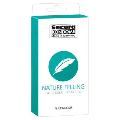 Secura - Nature Feeling 12 szt. Super cienkie prezerwatywy. 