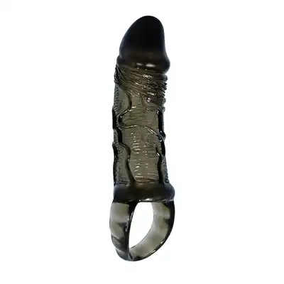 Baile - Men Extension Black. Czarna nakładka na penisa. Bestseller!