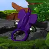 Toyz4Lovers - Vibrating Butterfly. Wibrujący ring erekcyjny motylek. Przyjemne wibracji, wydłużenie erekcji i silniejszy orgazm!