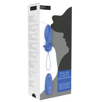 B Swish - Bfilled Classic Denim. Wibrujący plug analny!