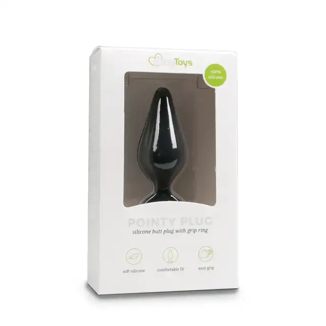 Easy Toys - Pointy Plug L. Silikonowa wtyczka analna. 