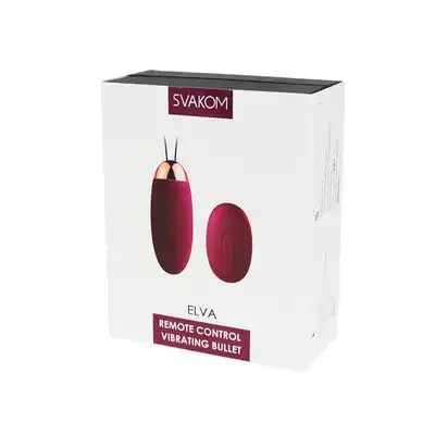 Svakom - Elva Vibrating Egg Violet. Wibrujące jajeczko w kolorze fioletowym