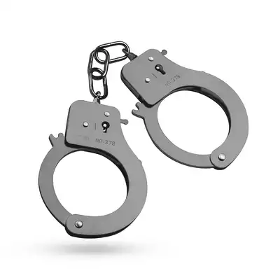 Easy Toys - Metal Cuffs Grey. Metalowe kajdanki.