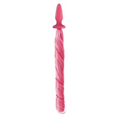 NS Novelties - Unicorn Tails Pastell Pink. Butt Plug z jasnoróżowym ogonem jednorożca!