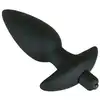 You2Toys - Black Velvet L Vibrating. Wibrujący silikonowy butt plug. 