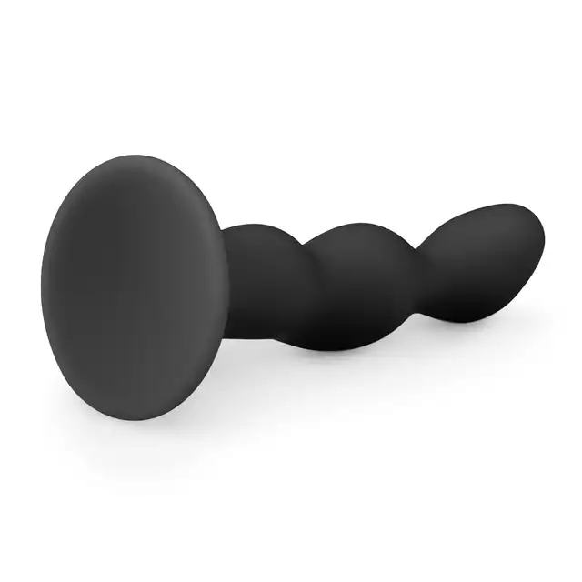 Easy Toys - Prostate Pecker Black. Stymulator prostaty z przyssawką. 