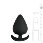 Easy Toys - Anal Anchor Small Black. Mała wtyczka analna. 