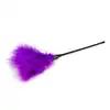 Easy Toys - Feather Tickler Purple Long. Piórko z długą rączką. 