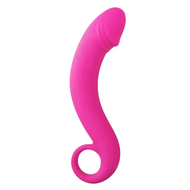 Easy Toys - Curved Dong. Silikonowe dildo analne.