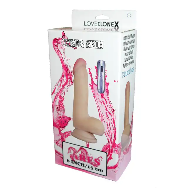 Loveclonex - Ares Cyberskin. Relistyczny wibrator z cyberskóry.