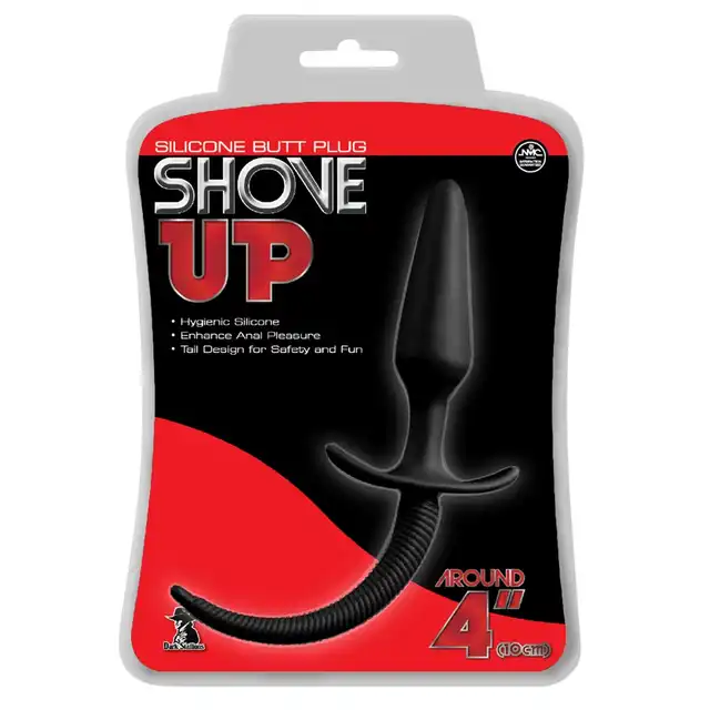 Dark Stallions - Shove UP  Butt Plug. Wtyczka z zakrzywianym ogonem!