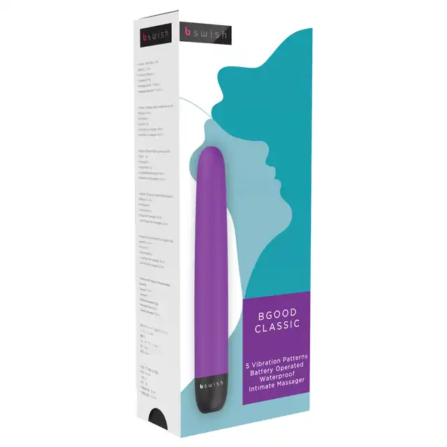 B Swish - Bgood Classic Vibrator w kolorze fioletowym!